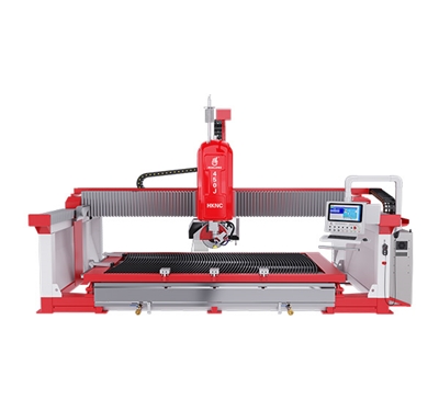HKNC-450J 5 Axis Stone CNC Sawjet HKNC-450J 五軸數（shù）控水（shuǐ）刀橋切一體切割機